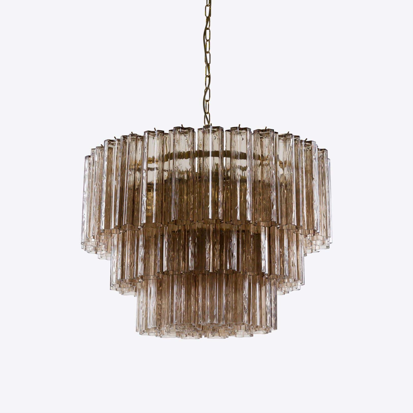Medium Treviso Murano Chandelier 28"