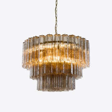 Medium Treviso Murano Chandelier 28"