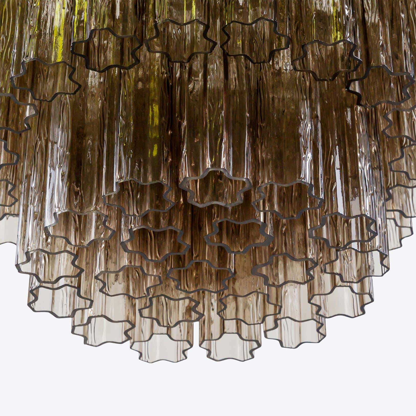Medium Treviso Murano Chandelier 28"