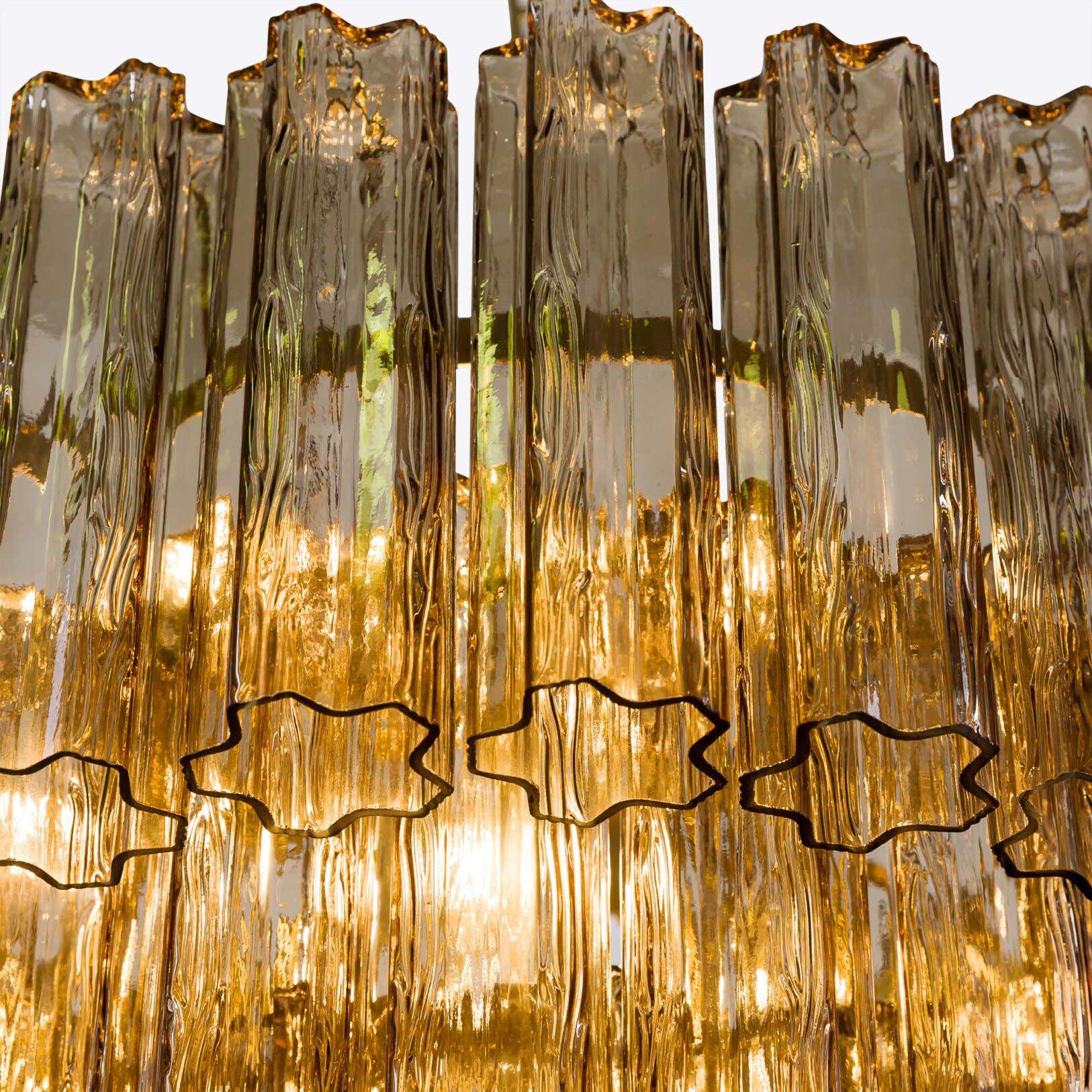 Medium Treviso Murano Chandelier 28"