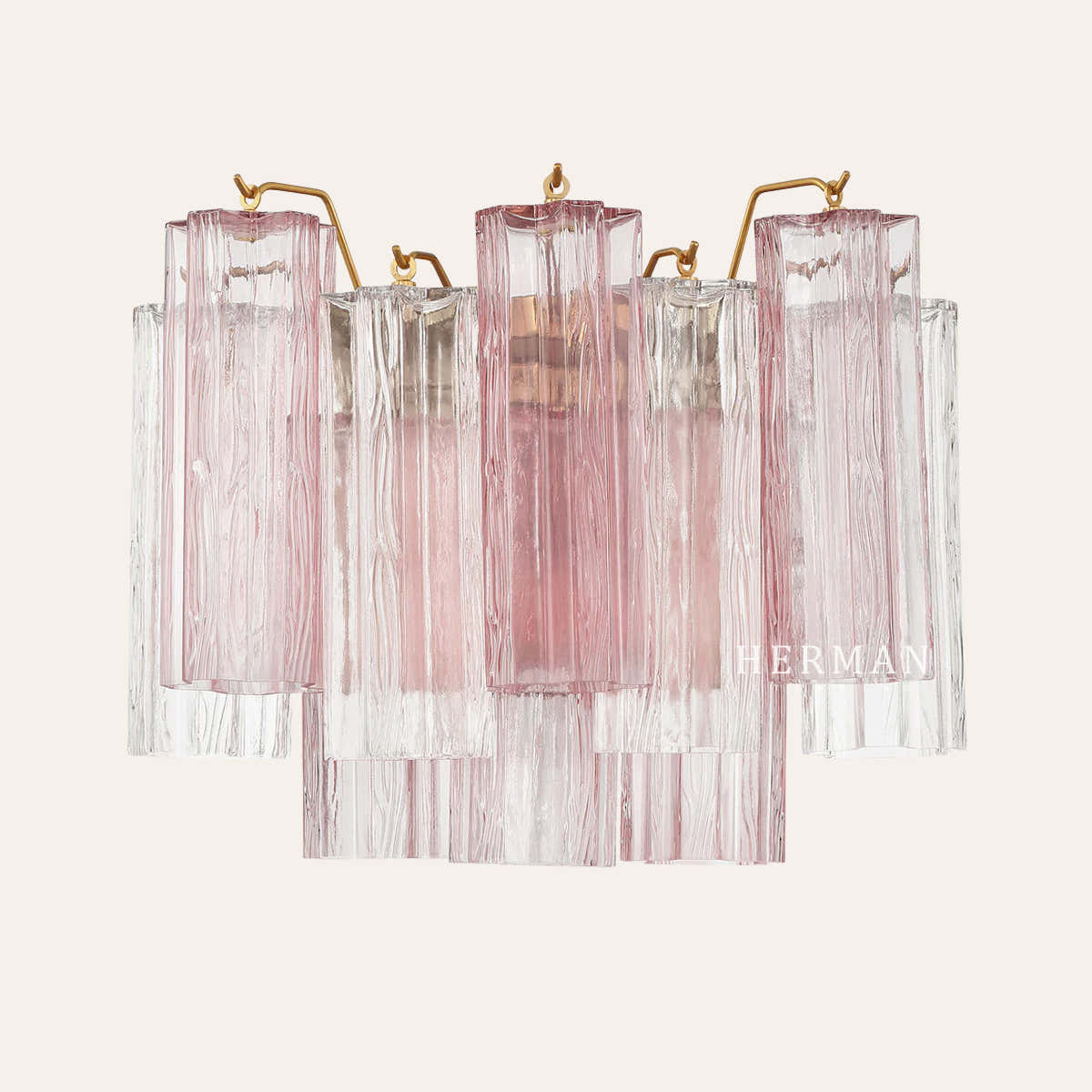 Addis Murano Glass Wall Light 14''W