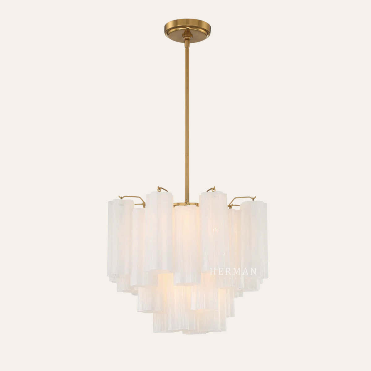 Addis Murano Glass Chandelier 17.8" 19.8" 22" 26.8" 32''D