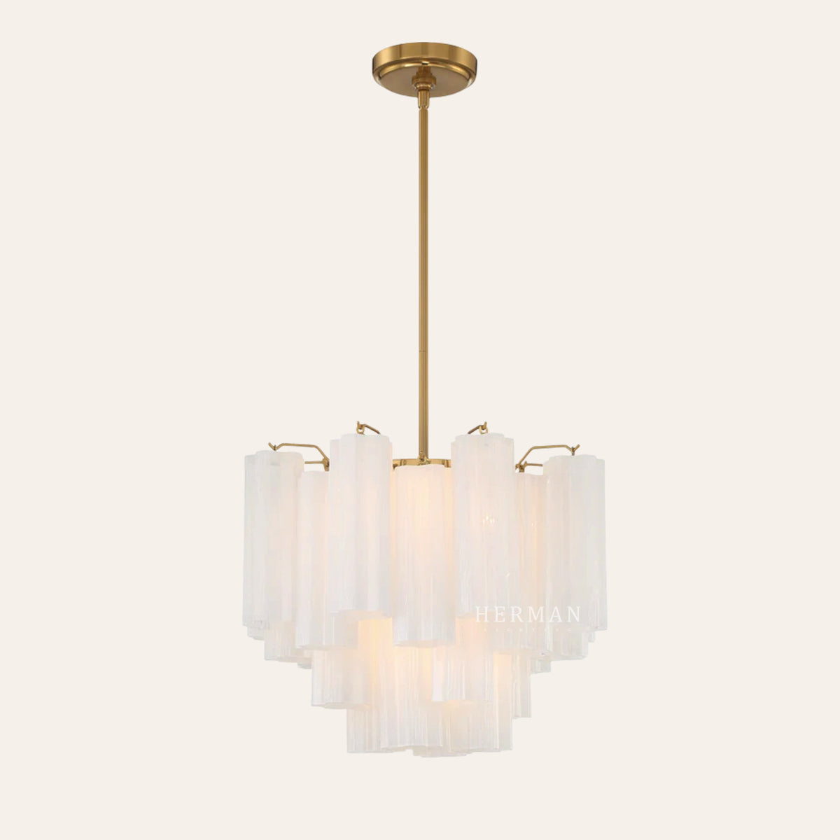 Addis Murano Glass Chandelier 17.8" 19.8" 22" 26.8" 32''D