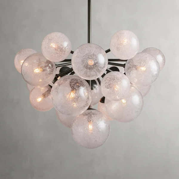 Bubble Mandoza Chandelier 27'' 35''