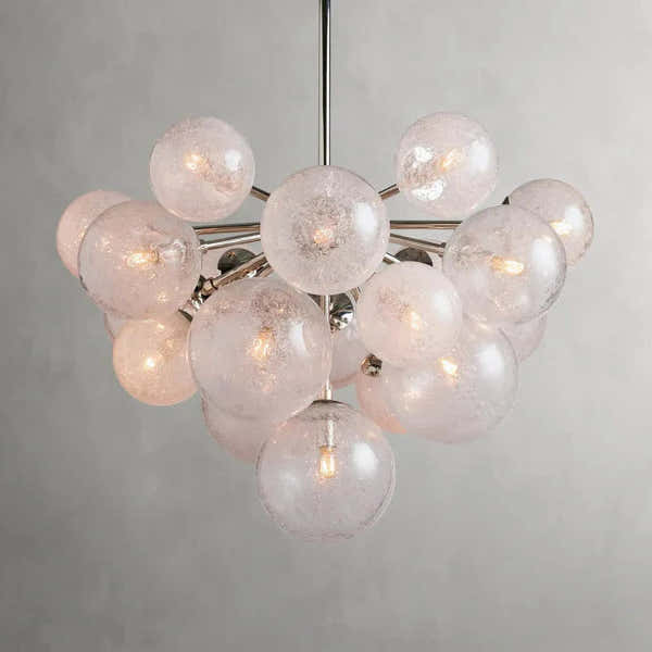 Bubble Mandoza Chandelier 27'' 35''