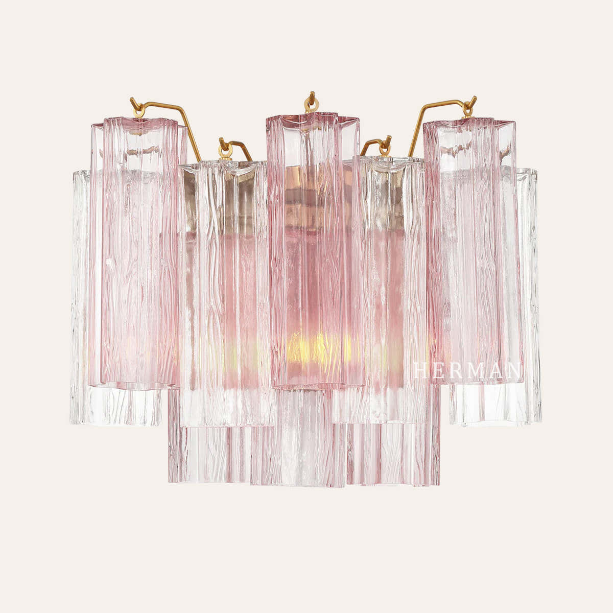 Addis Murano Glass Wall Light 14''W