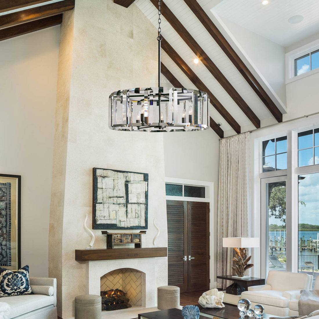 Amaya Round Chandelier 30" 38" 48"