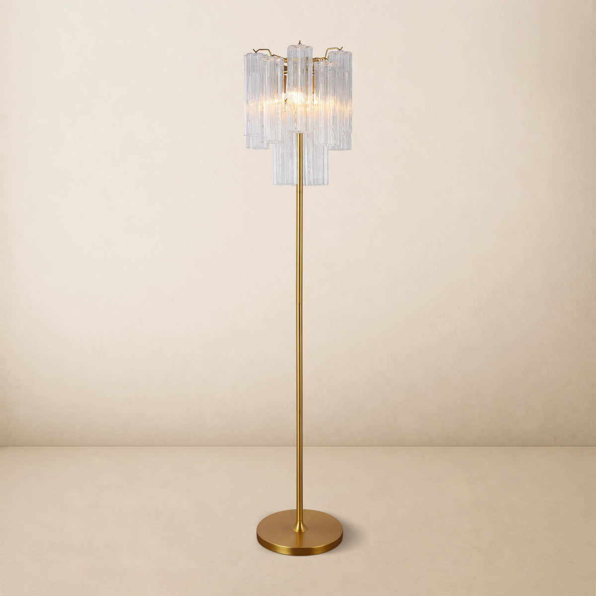 Hexalia Murano Glass Floor Lamp
