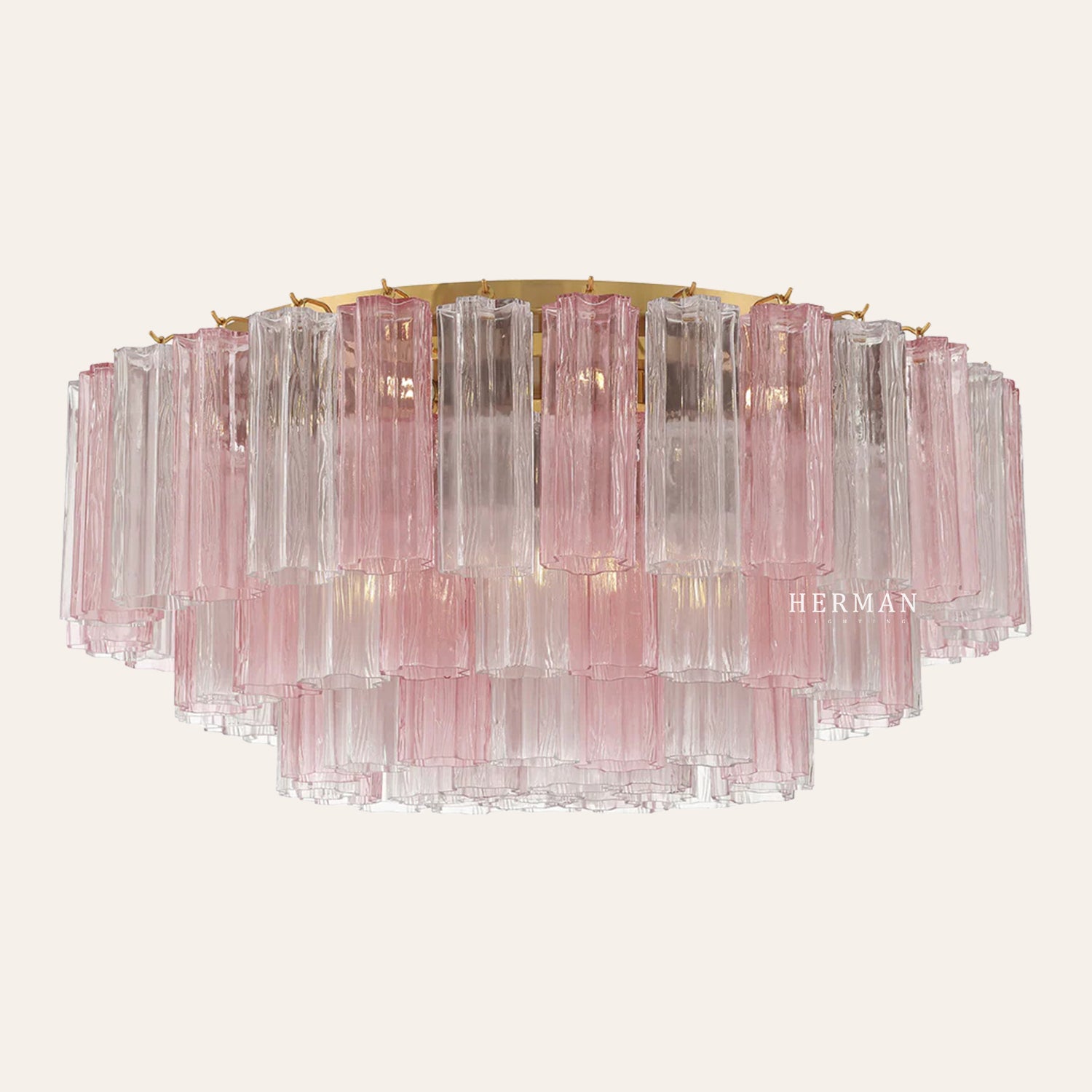 Addis Murano Glass Flushmount 22"/32"