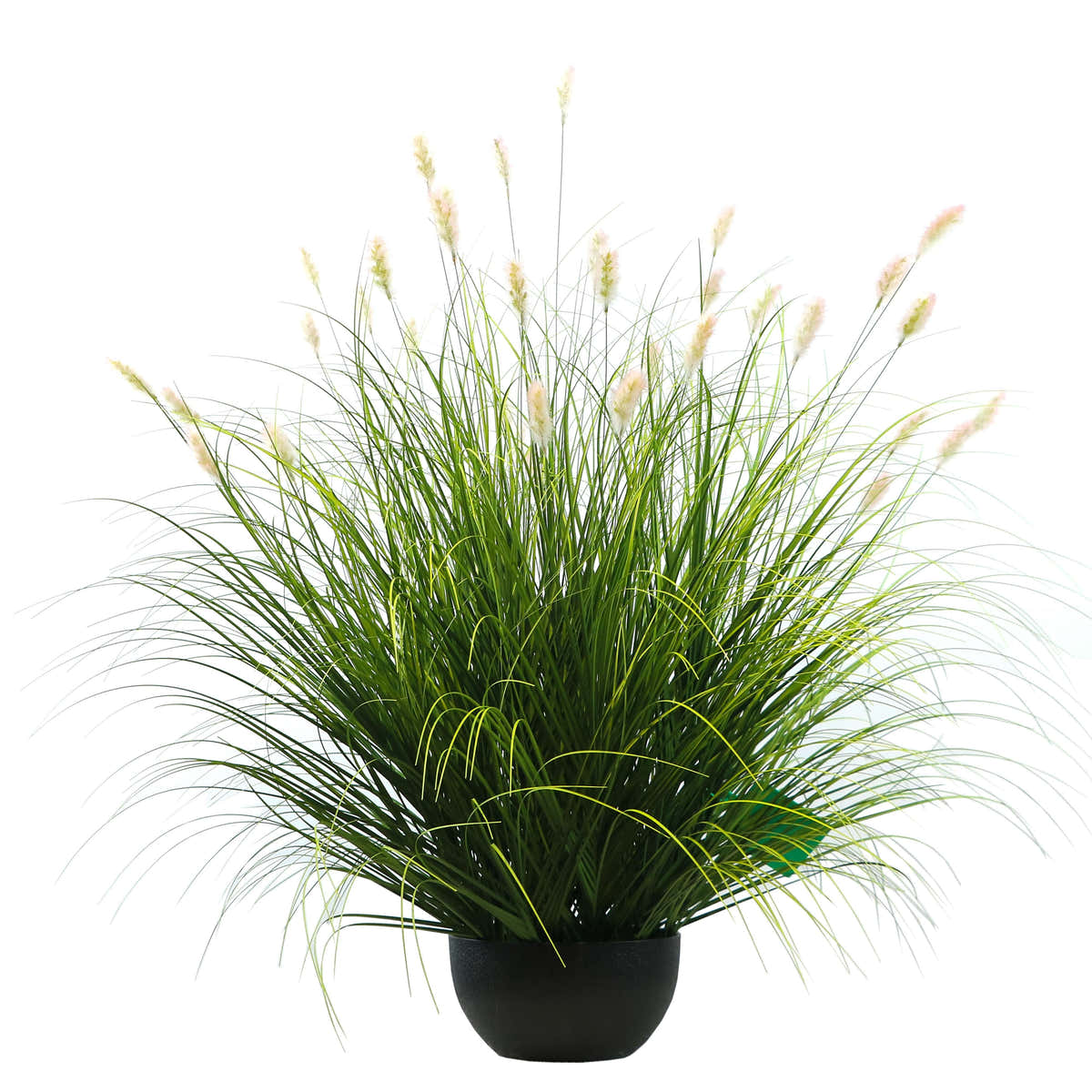 Artificial 36-Head Caterpillar with Curved-Straight Onion Grass Bonsai 43"H