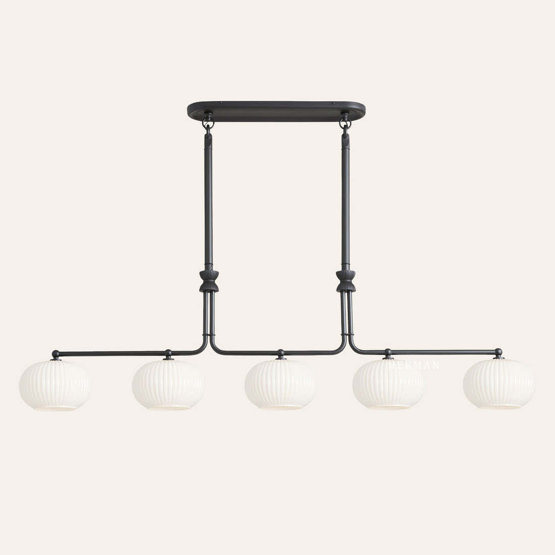 Enzo 60" 5-Light Linear Chandelier