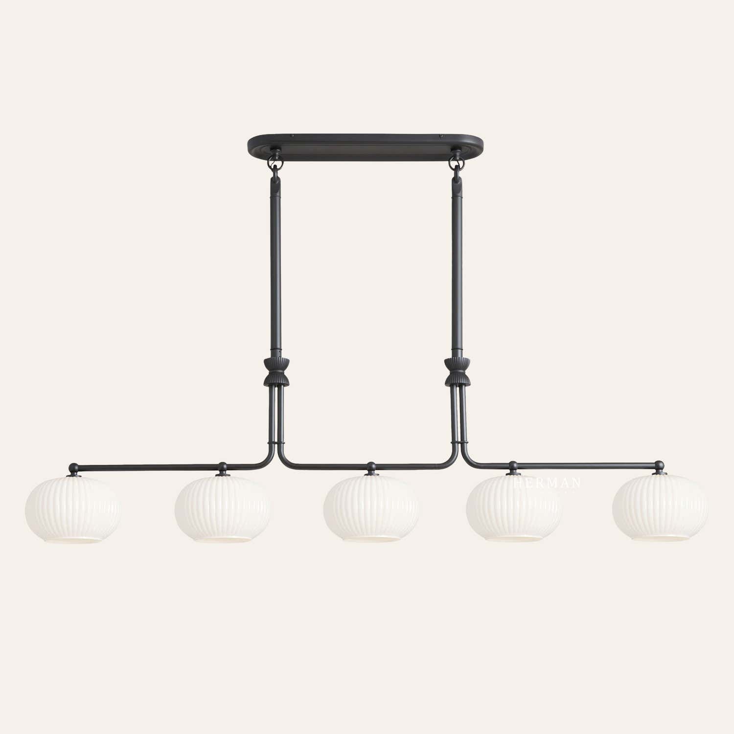 Enzo 60" 5-Light Linear Chandelier