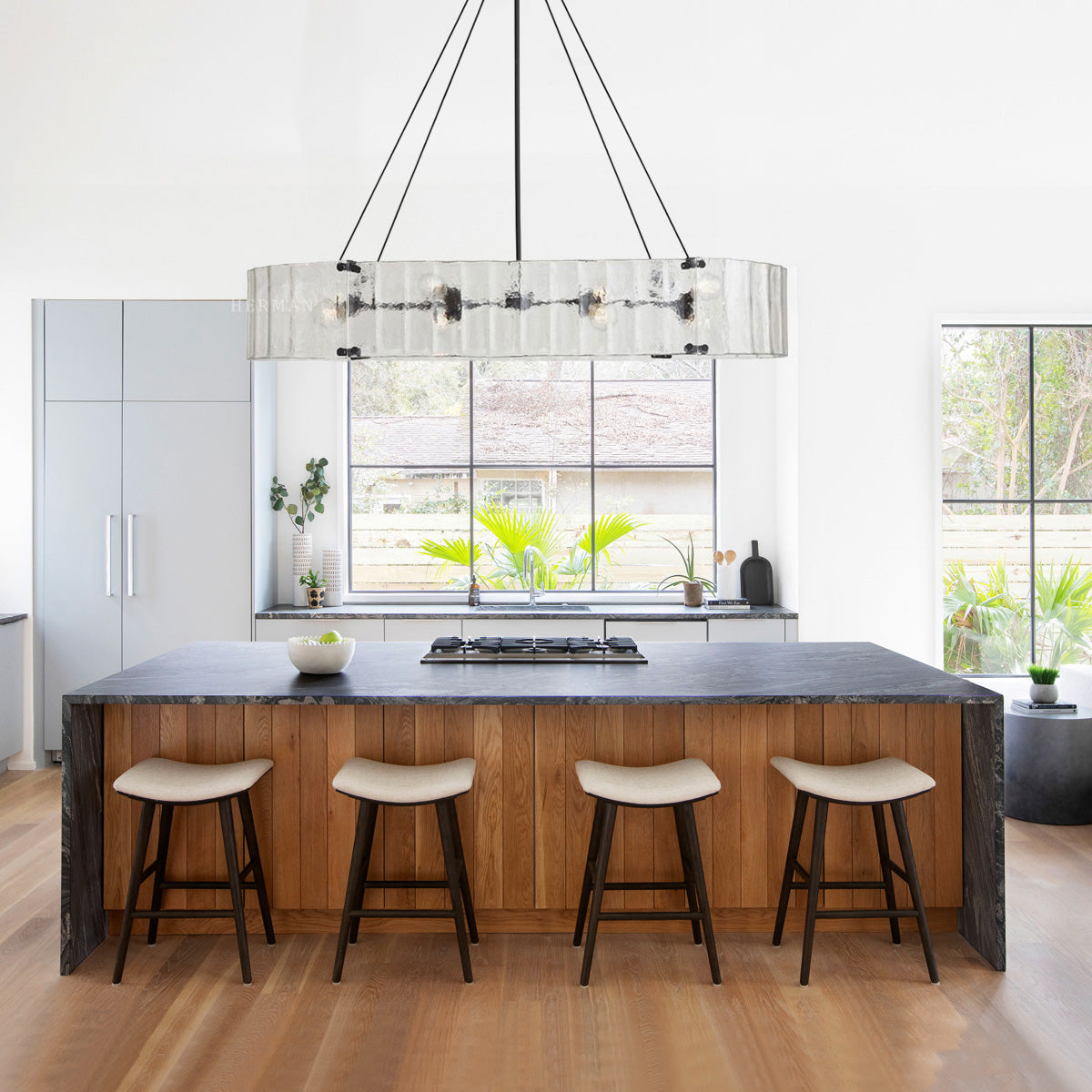 Willamette 60" Crystal Linear Chandelier