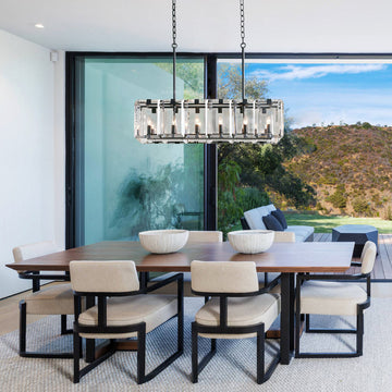 Amaya Rectangular Chandelier 40'' 53''