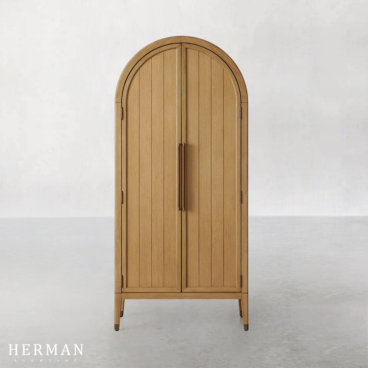 Hattie Accent Cabinet in Oak 36"W 46"W