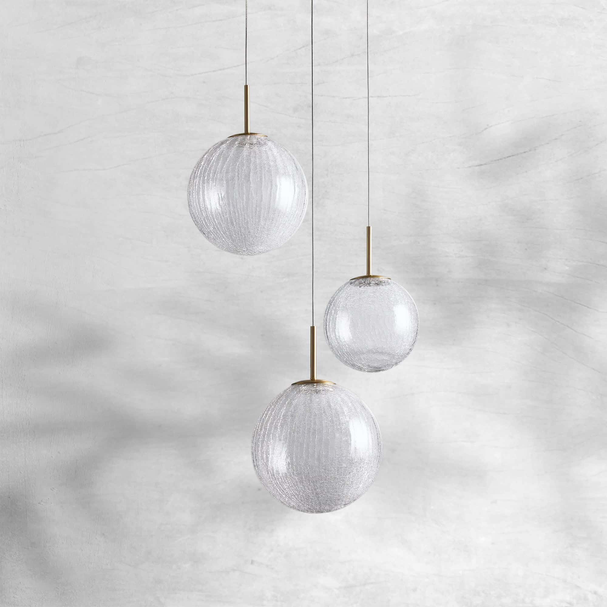 Casen Glass Round Chandelier 20"28"34"43"