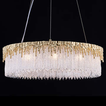 $2500+ Purchase Gift | Luxury Round Chandelier