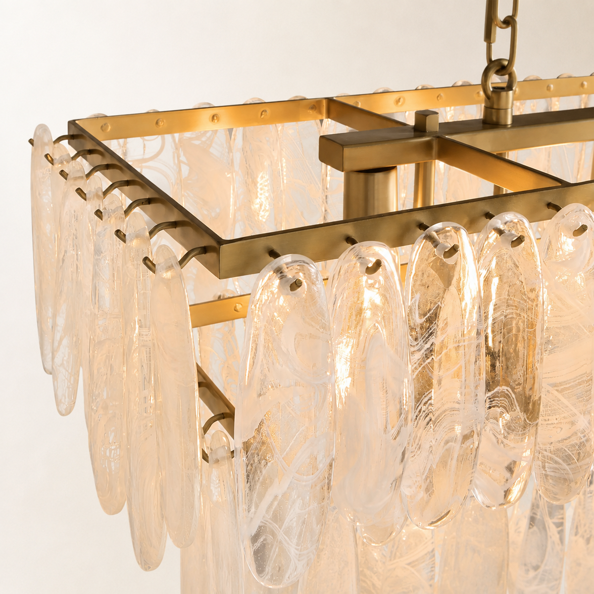 Verna Linear Chandelier 56" L