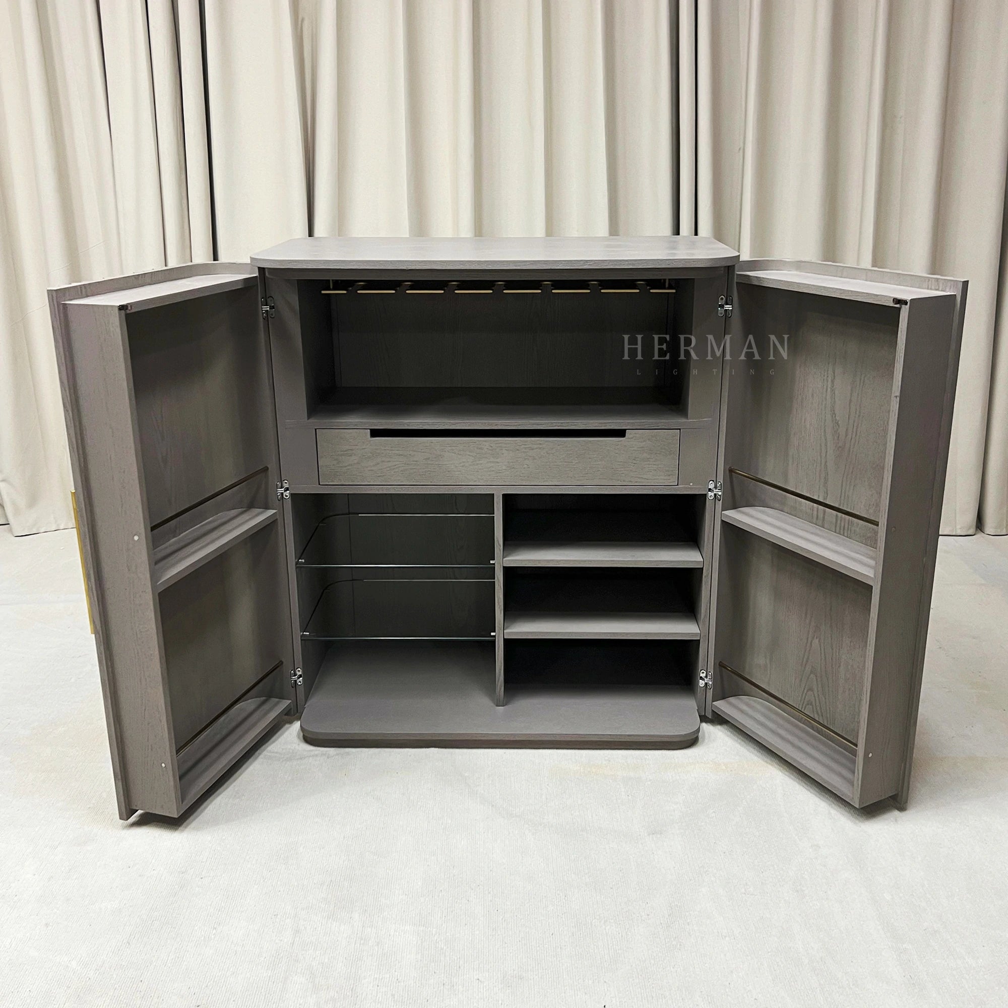Arden Wood Bar Cabinet