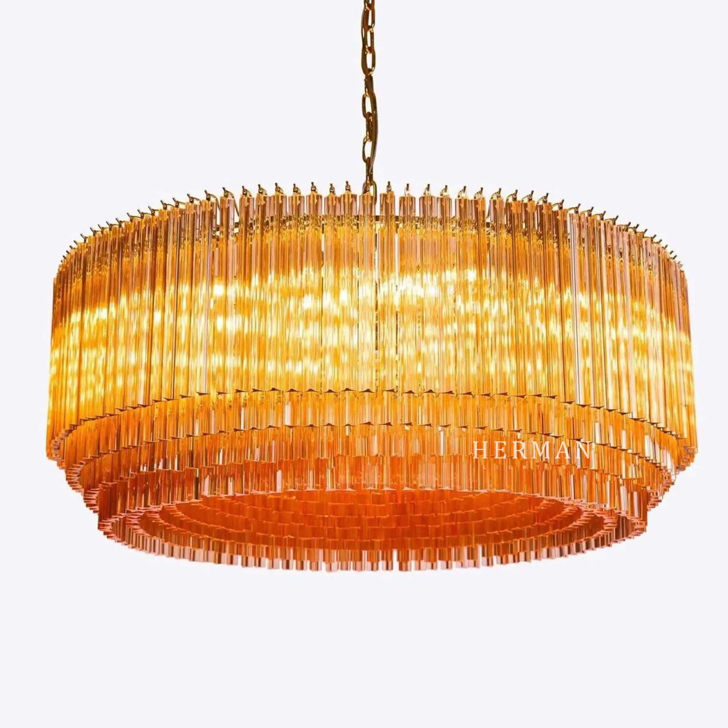 Amaro Drum Chandelier 47.24"