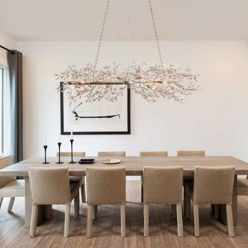 Fiore Linear Chandelier 43'' 51'' 68''