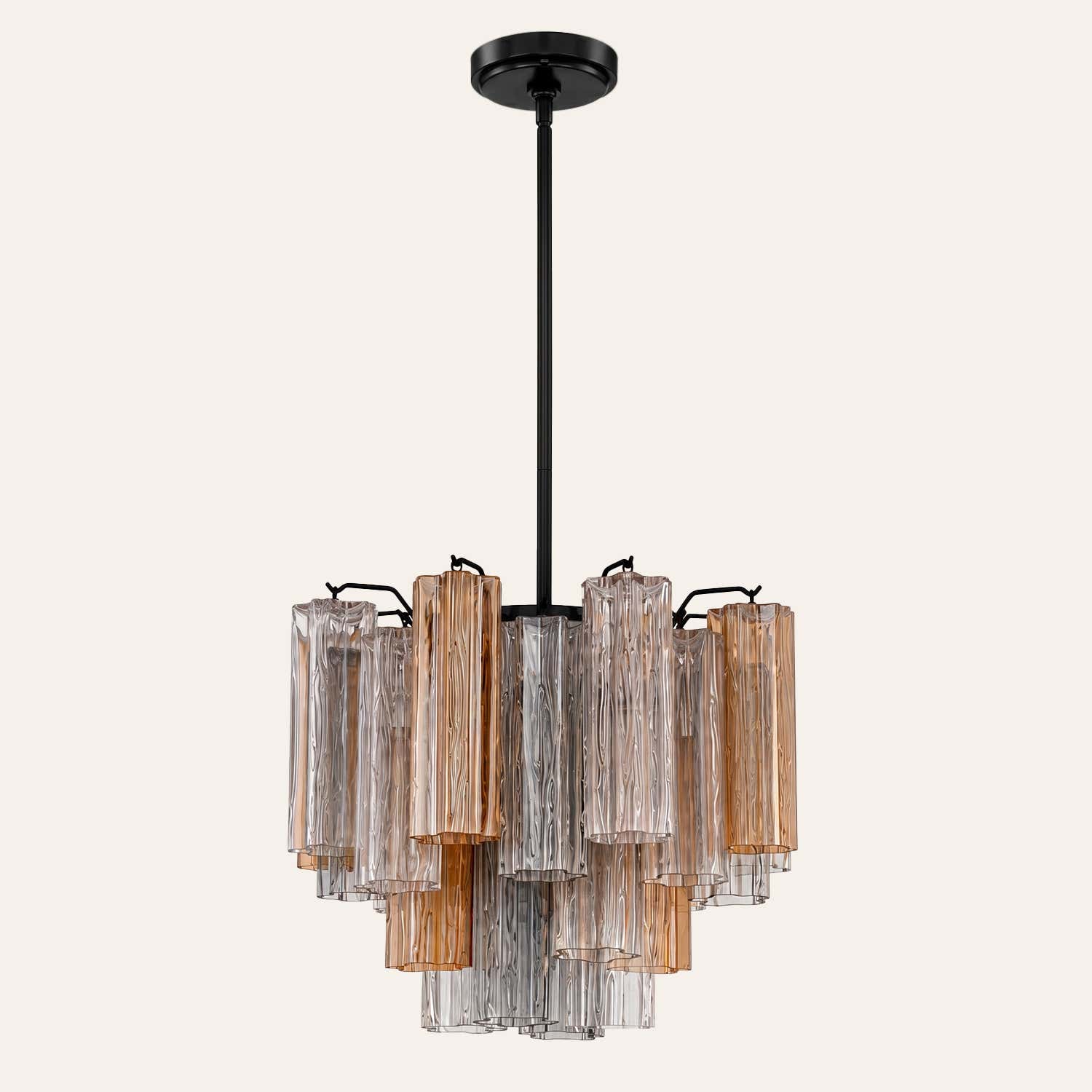 Addis Murano Glass Chandelier 17.8" 19.8" 22" 26.8" 32''D