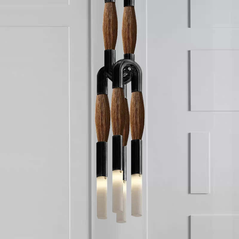 Heritage Horsehair 4-Light Pendant