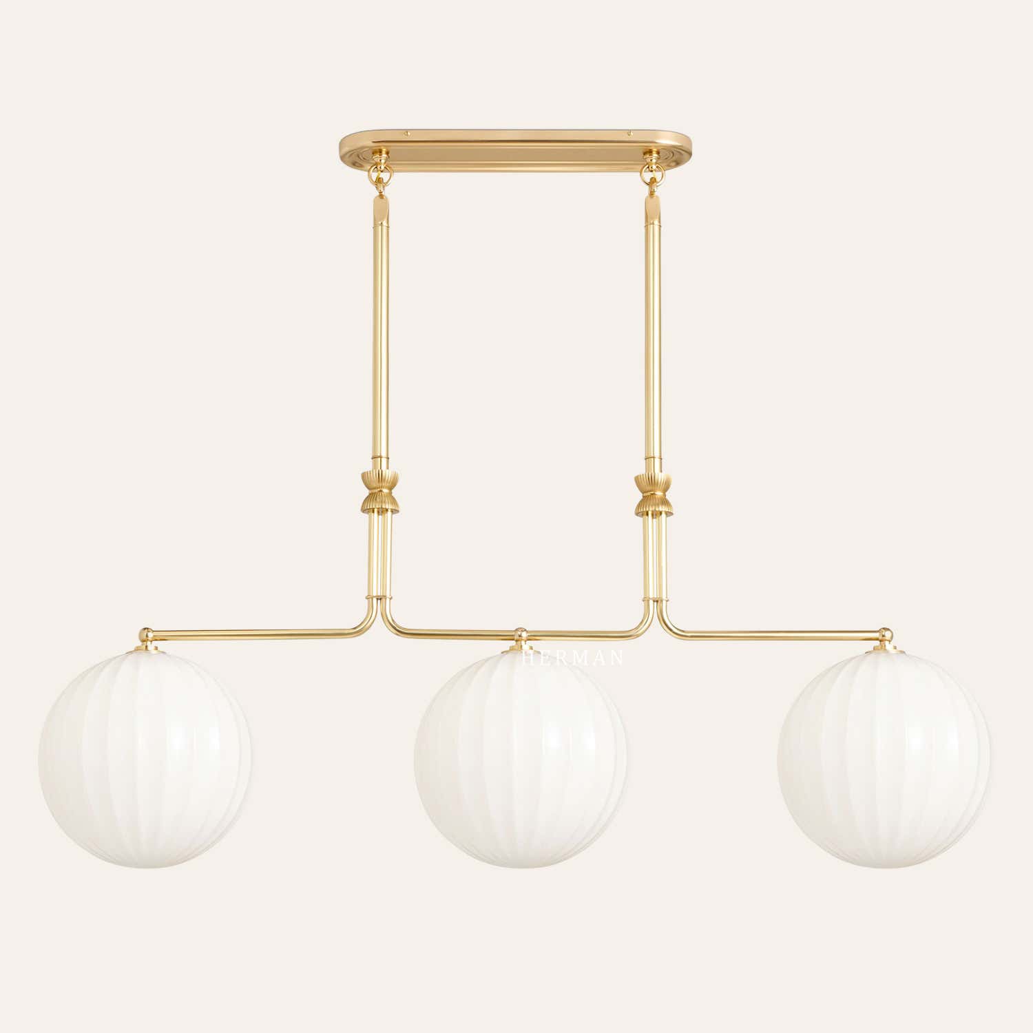 Enzo 60" 3-Light Linear Chandelier