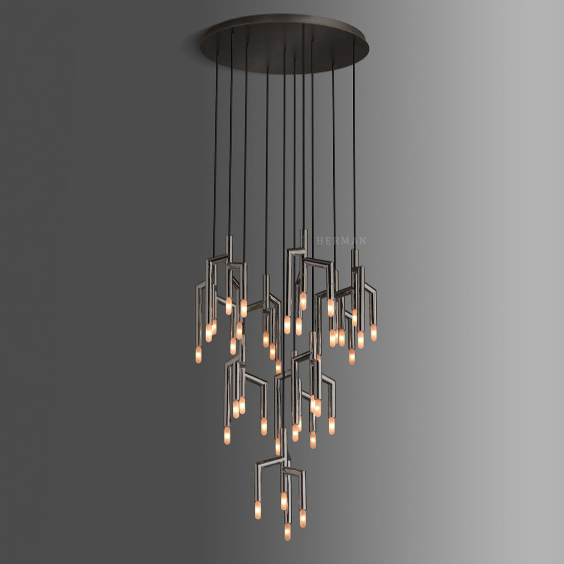 Ranti 10 Light Circular Chandelier