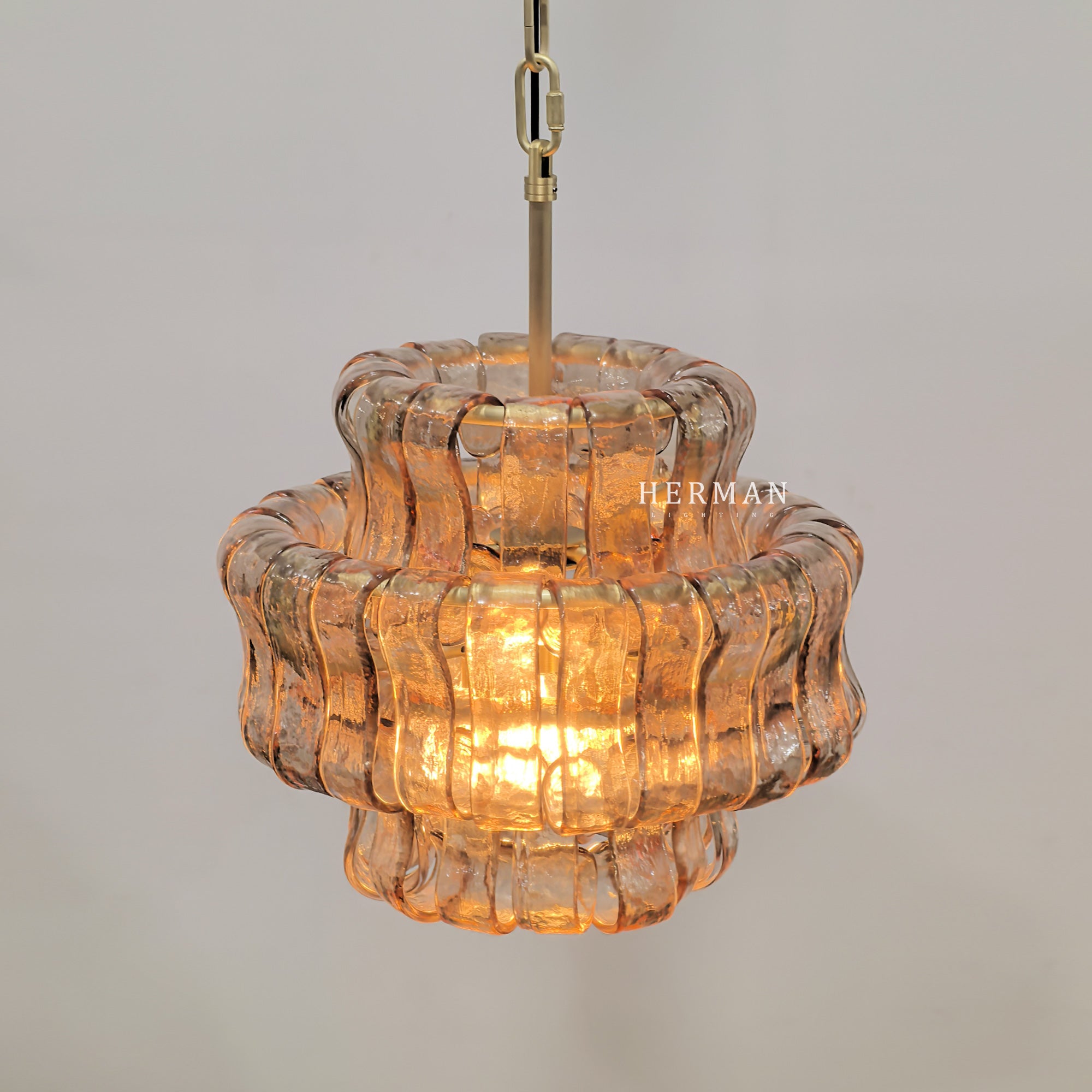 Amor Ghiaccio Glass Pendant Light