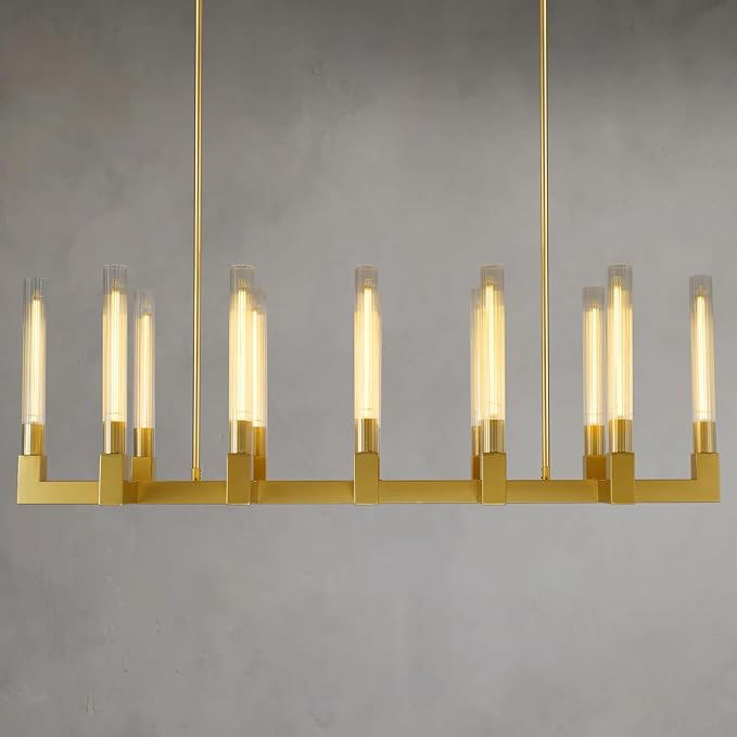 Canel Modern Linear Chandelier 54"