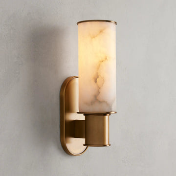 Harrlin Sconce in Alabaster