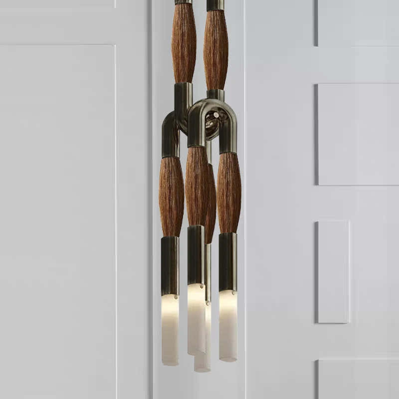 Heritage Horsehair 4-Light Pendant