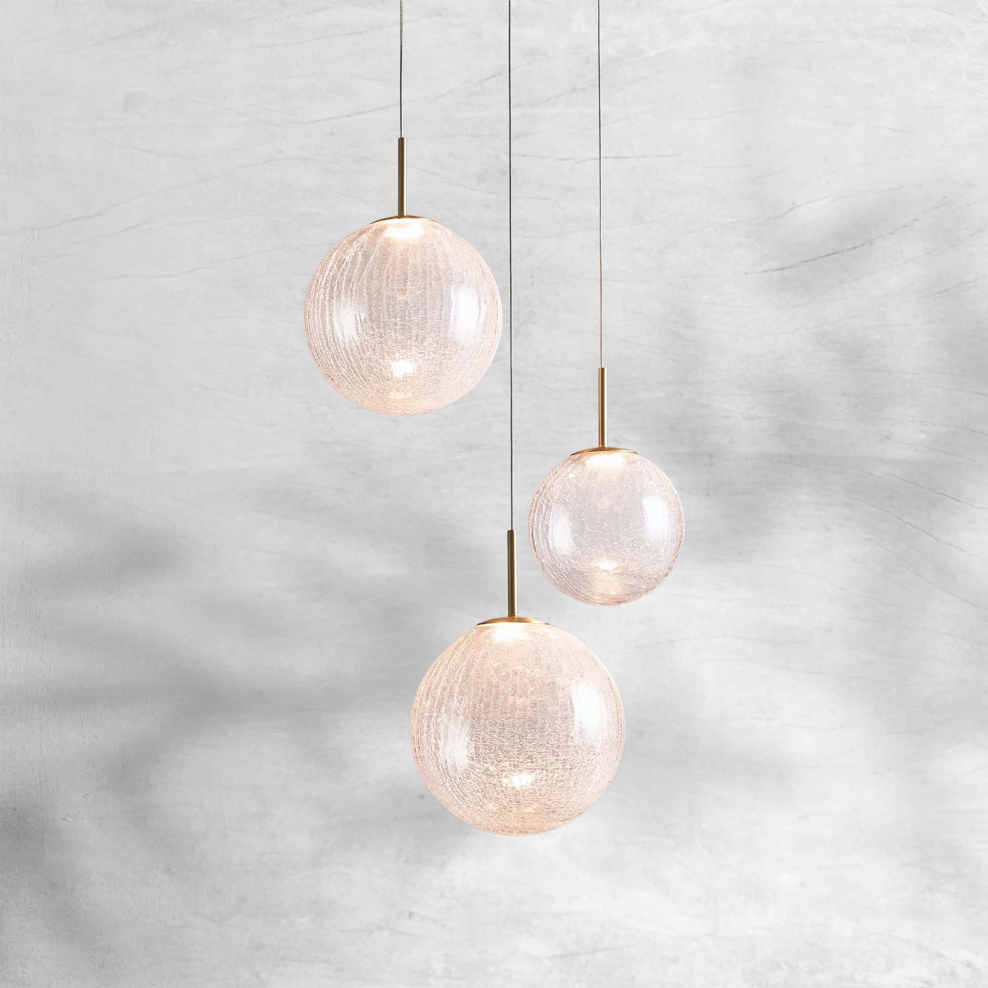 Casen Glass Round Chandelier 20"28"34"43"