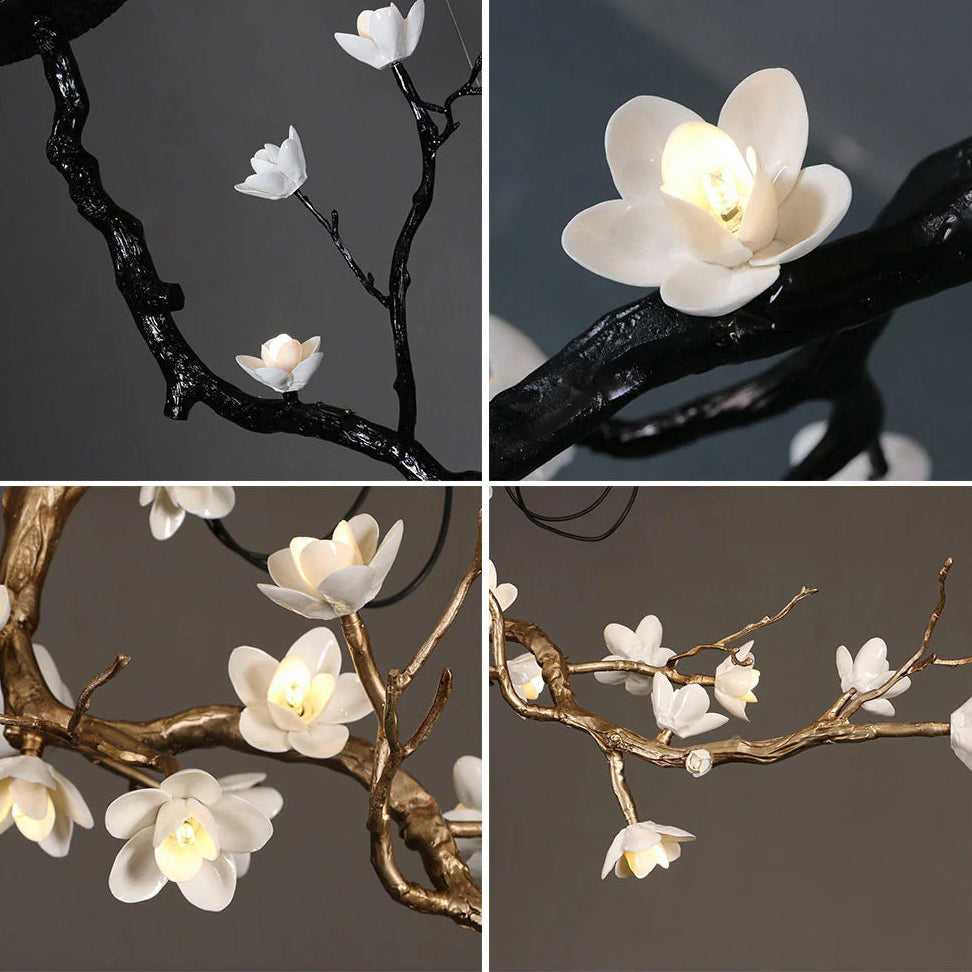 Hand-Formed Ceramic Flowers