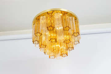 1 of 3 Tronchi Murano Glass Flush mount light