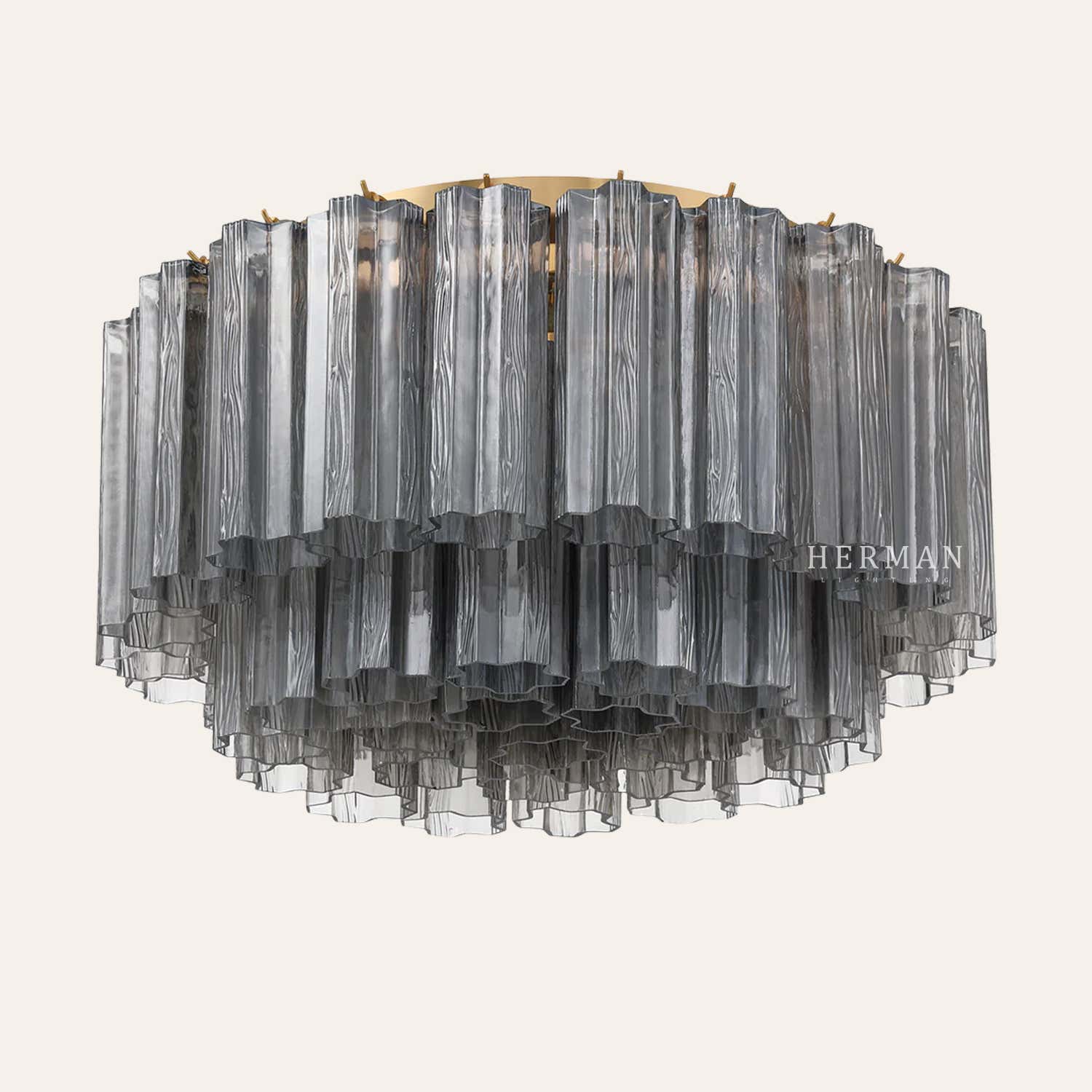 Addis Murano Glass Flushmount 22"/32"