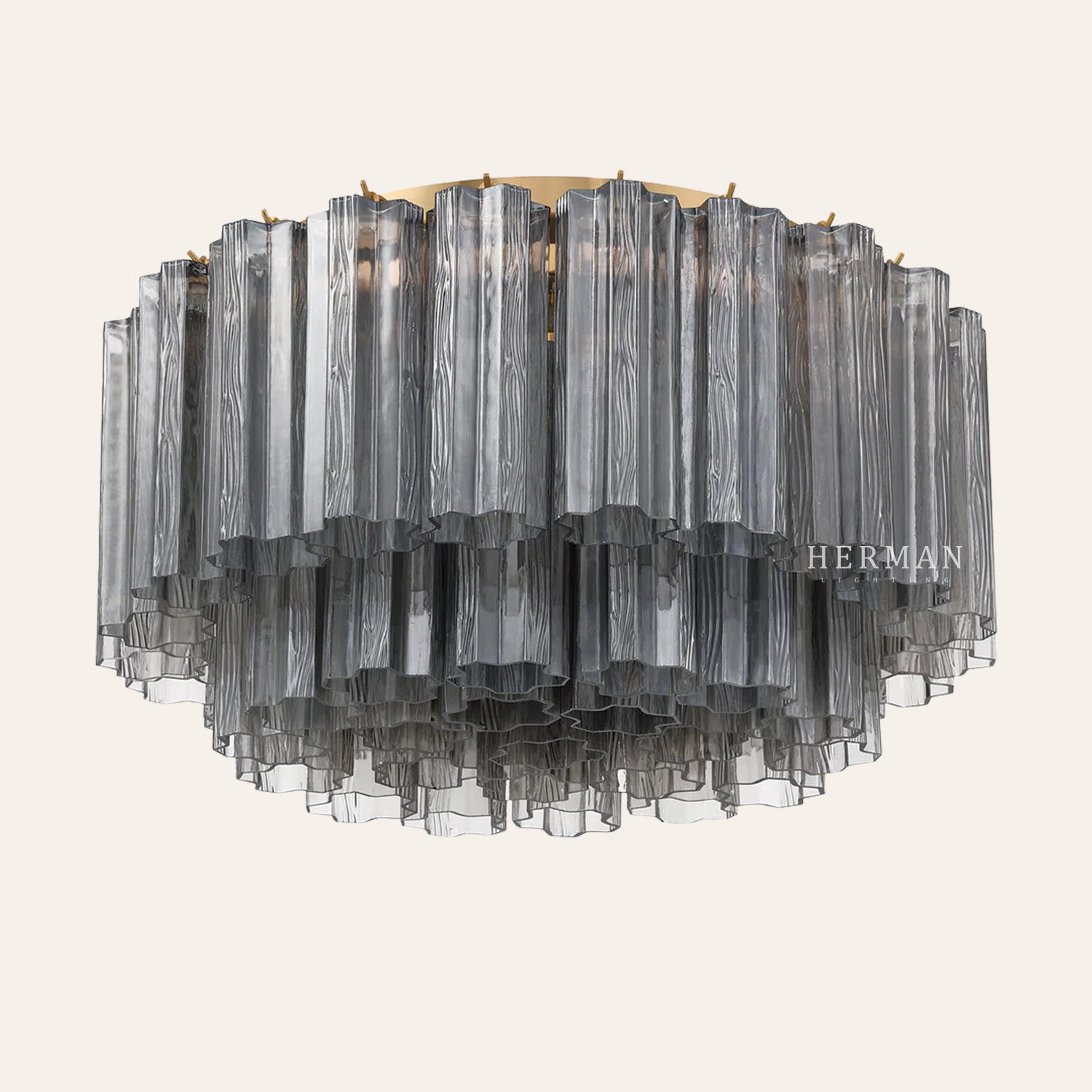 Addis Murano Glass Flushmount 22"/32"