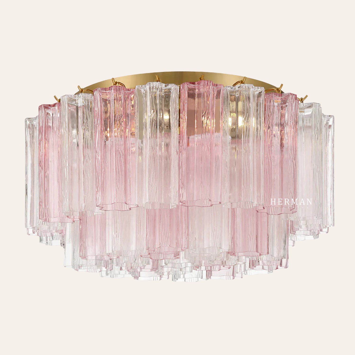 Addis Murano Glass Flushmount 22"/32"