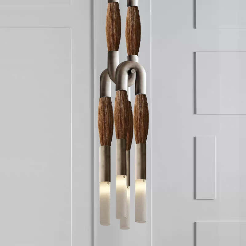 Heritage Horsehair 4-Light Pendant