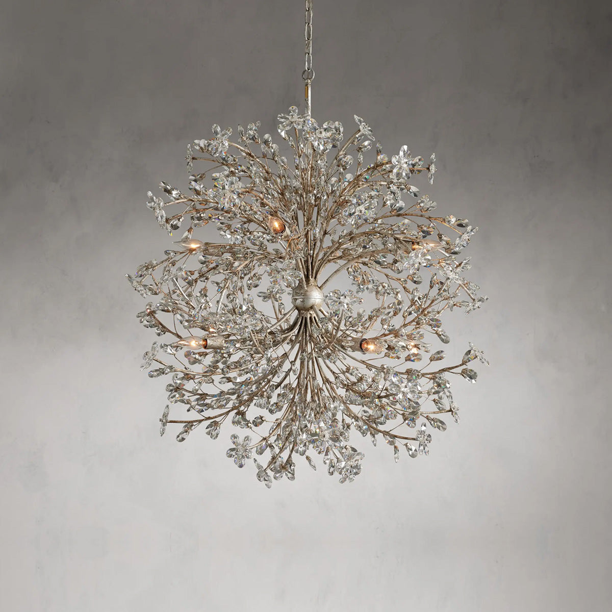 Fiore 8-Light Round Chandelier 35"