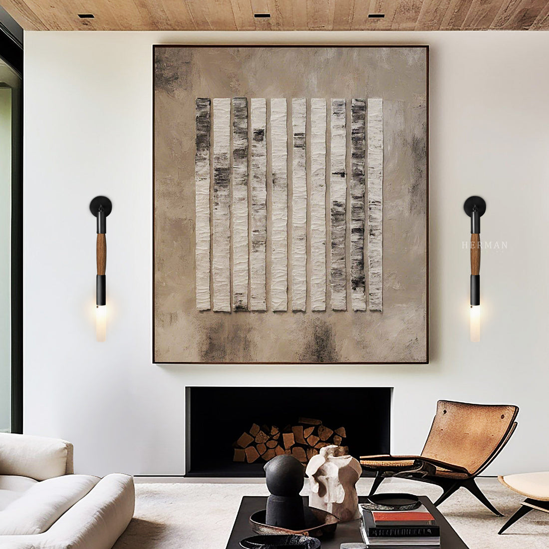 Horsehair Sconce