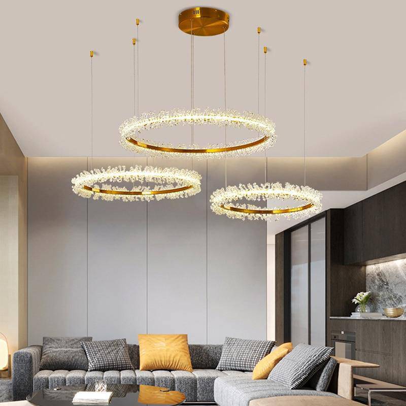 Capri 3-Piece Crystal Chandelier