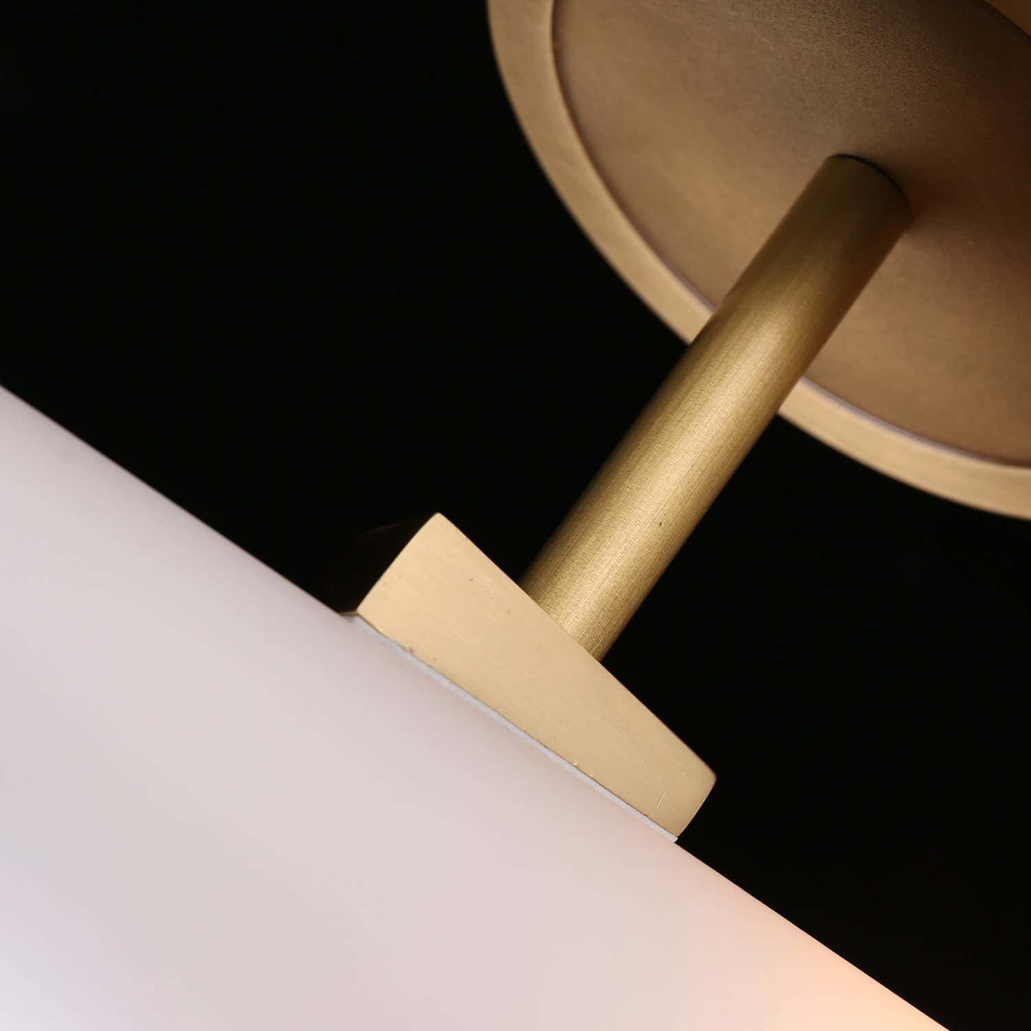 Ola White Ceram Shade Wall Sconce