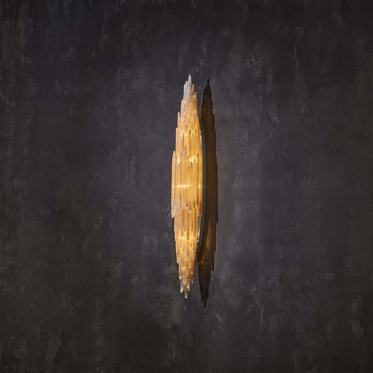 Art Selenite Wall Sconce