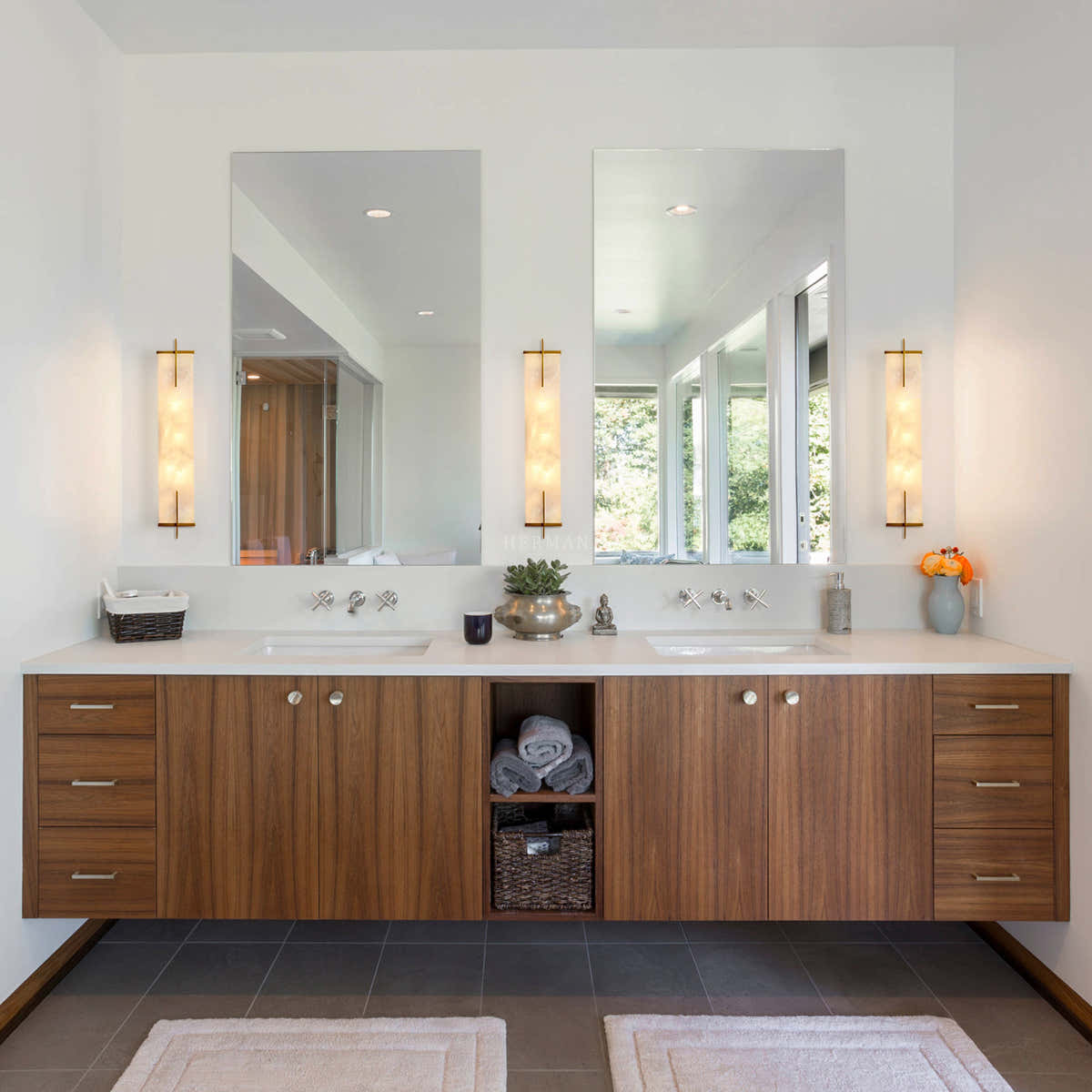 Beckett Alabaster Wall Sconce