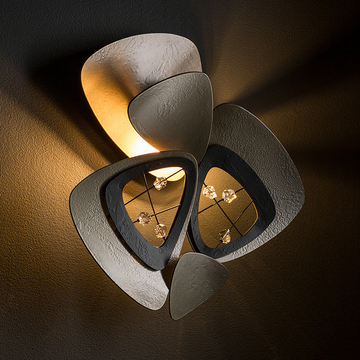 Contemporary Stainless Steel Living Room Wall Sconce