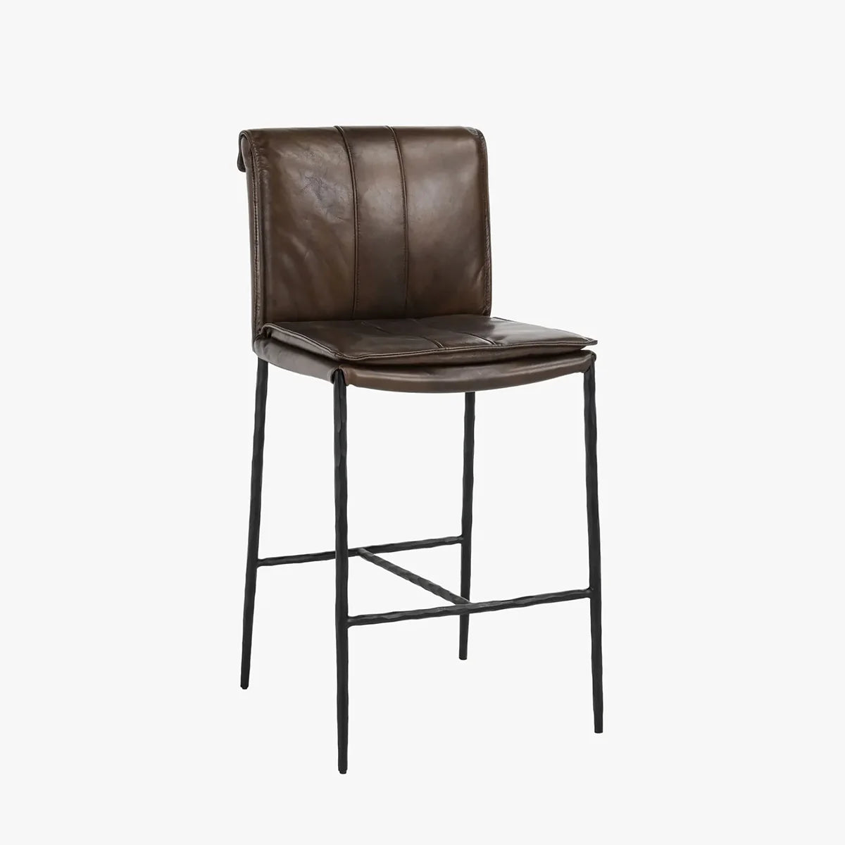Eugina Leather Stool