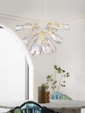 Glass Lotus Chandelier