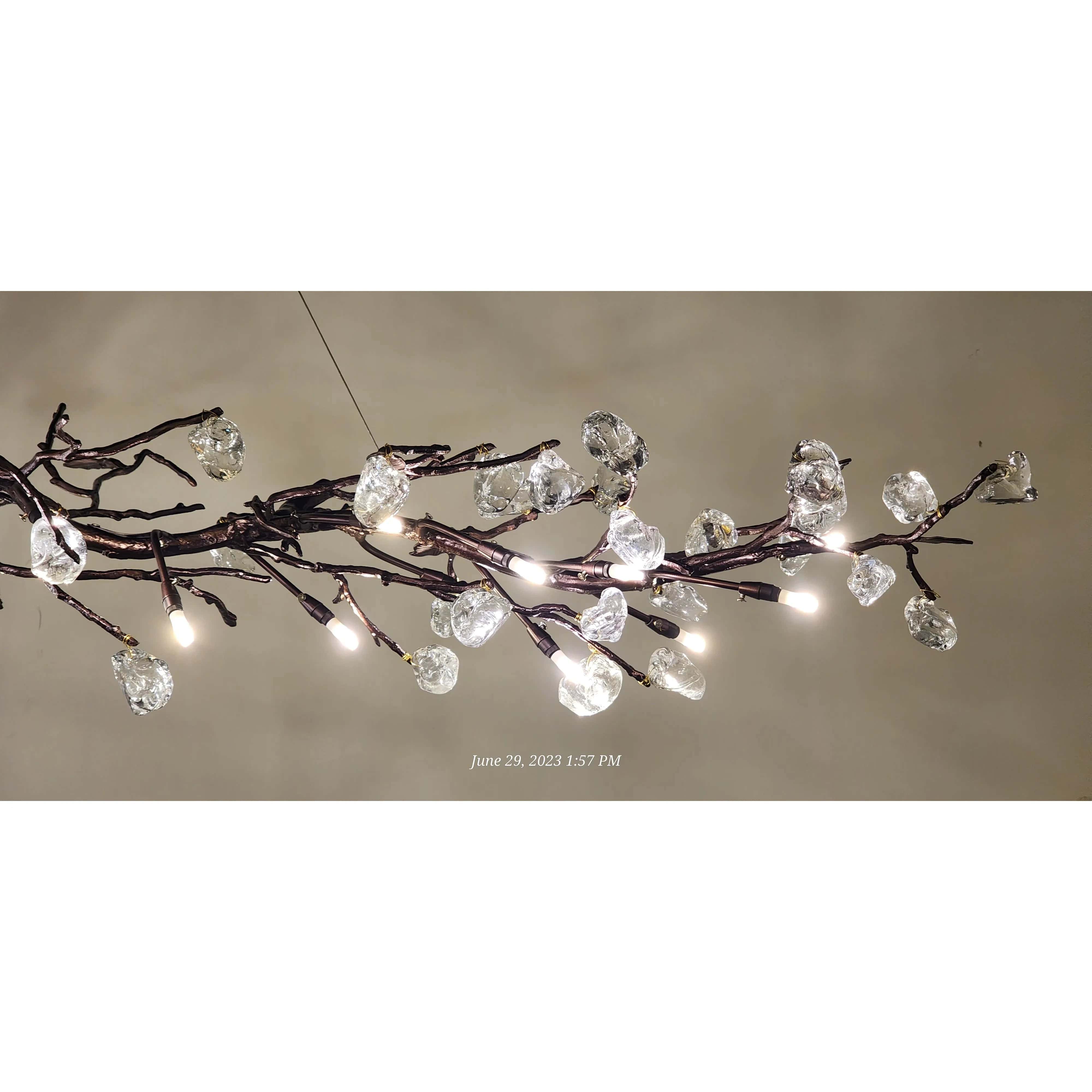 Cherry Blossom Branch Tree Chandelier